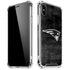 NFL New England Patriots Black & White iPhone XS Max Clear Case